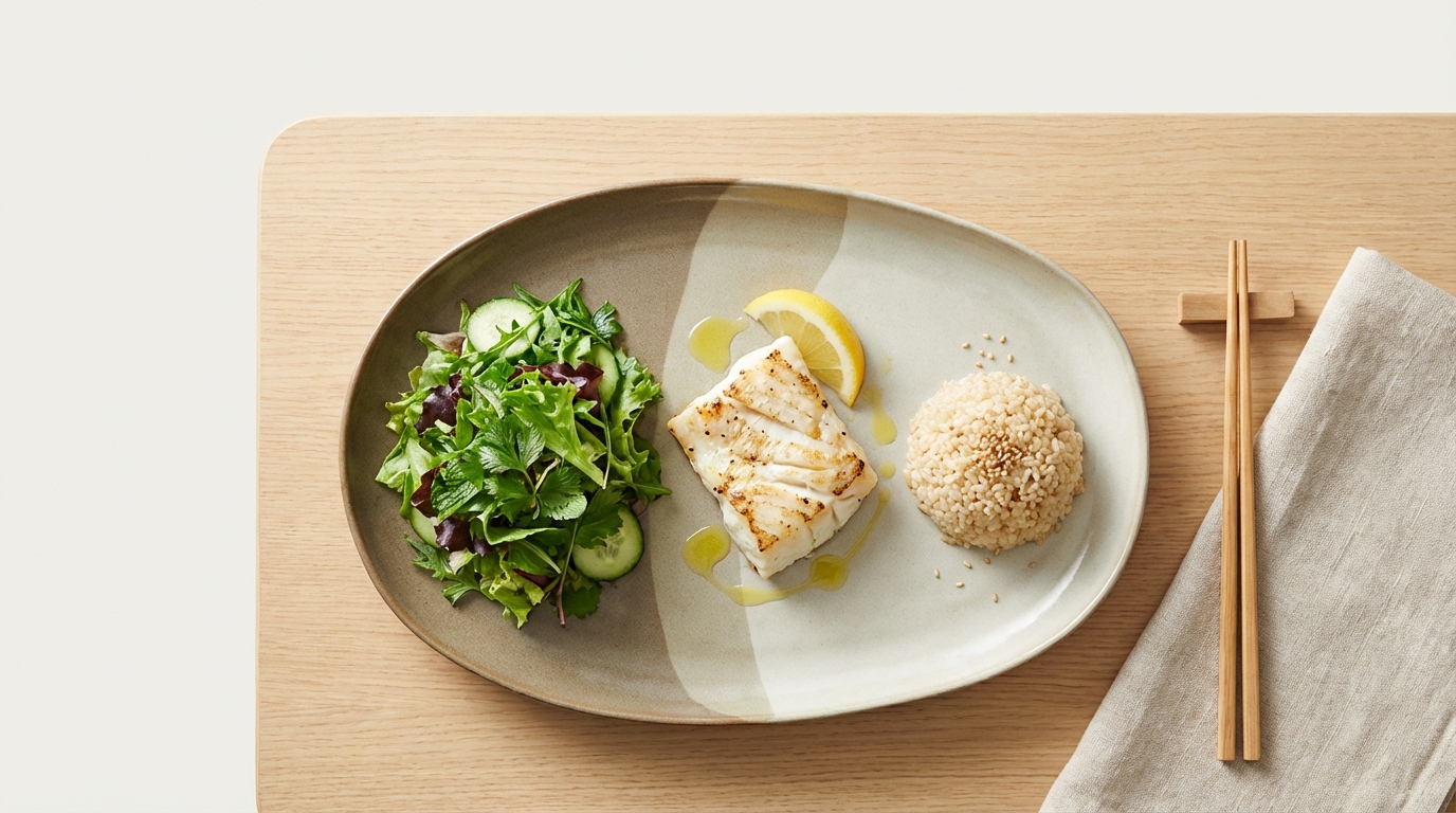 Giữ cân nặng ổn định dịp Tết: 10 chiến lược khoa học không cần kiêng khem 6 Minh họa thứ tự ăn khoa học để giữ dáng: bắt đầu với rau xanh, tiếp đến là protein và cuối cùng là tinh bột.